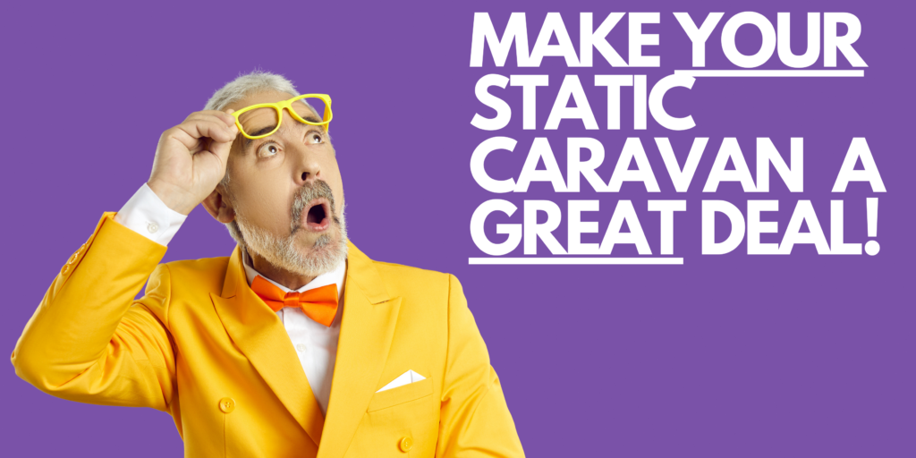 advertise your static caravan online
